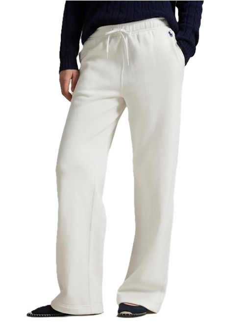 Polo Ralph Lauren Pantaloni da tuta Nero Wide bianco Polo Ralph Lauren | 211977959003WHITE